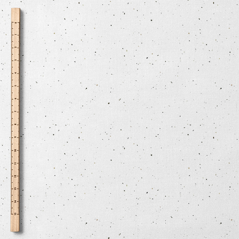 0.5m BIO French Terry Konfetti white