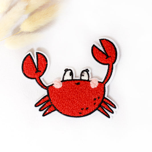 Chenille Patch: Krebsilein | 8x10cm