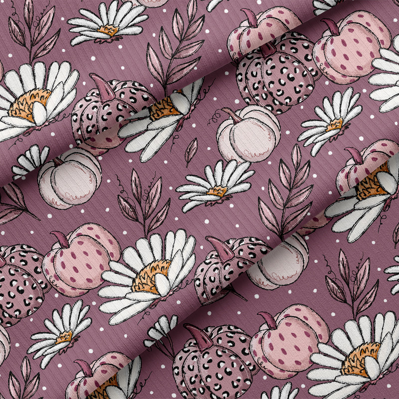 0.5m BIO Rippjersey Kürbis-Wiese lila *COMING SOON*