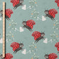 0.5m BIO French Terry Ladybug aloe *VORBESTELLUNG*