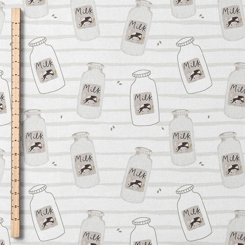 0.5m BIO French Terry Latte rice *VORBESTELLUNG*