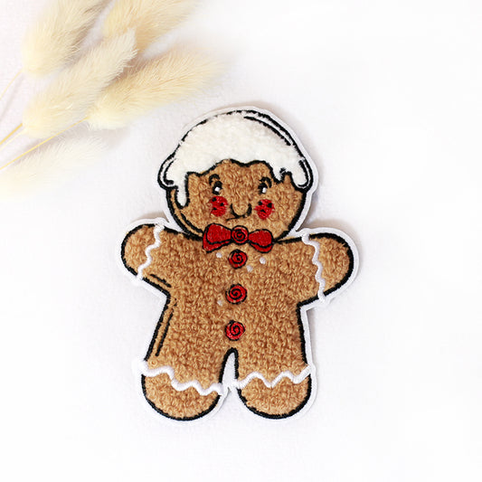 Chenille Patch: Lebkuchenmann | 10,5x8cm