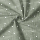 0.5m Biojersey Leinenoptik Herzen grün *COMING SOON*