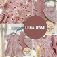 RESTSTÜCK 100cm BIO Rippjersey Lena rose