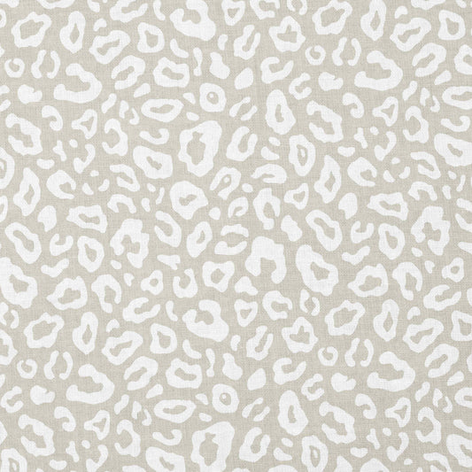 0.5m Baumwolle Leo natural *VORBESTELLUNG: Lieferzeit 4-6 Wochen*