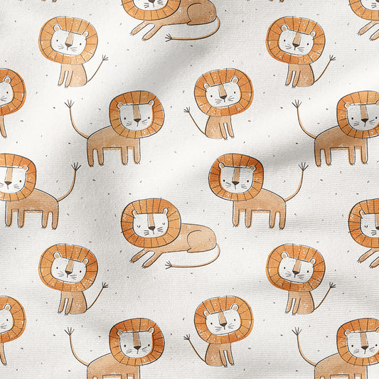 0.5m BIO French Terry Lions Rawr