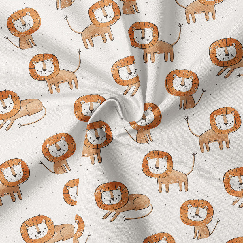 0.5m BIO French Terry Lions Rawr