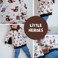 0.5m BIO French Terry Little Heroes