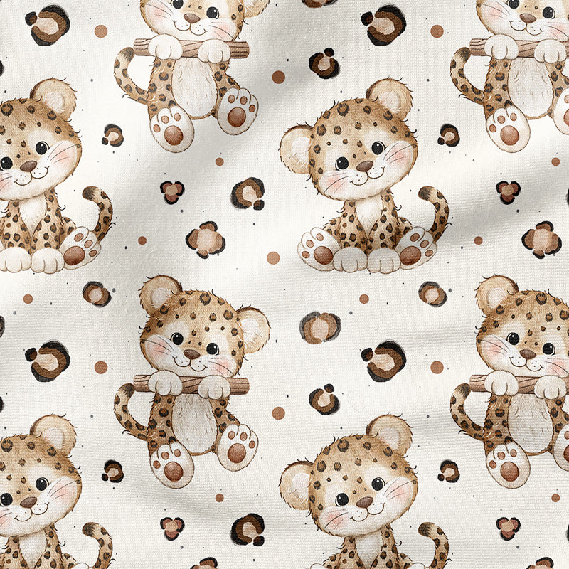 0.5m BIO French Terry Little Leopard *VORBESTELLUNG* Lieferzeit 4-7 Wochen*