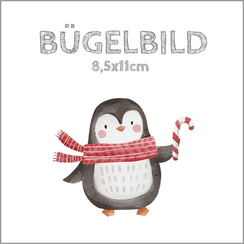 Bügelbild Little Penguin | 8,5x11cm