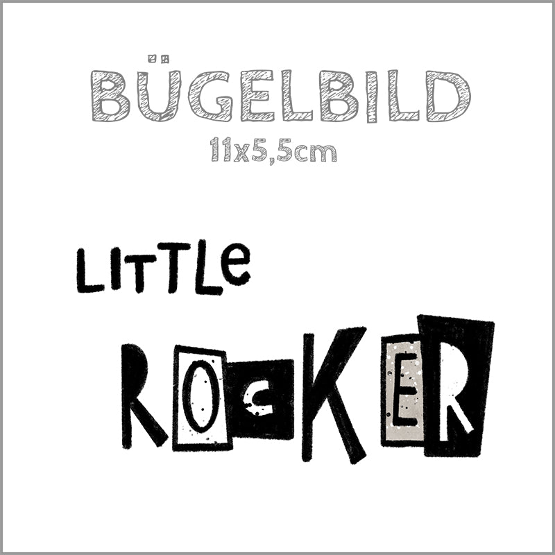 Bügelbild Little Rocker | 11x5,5cm