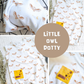 0.5m BIO French Terry Little Owl Dotty *VORBESTELLUNG*