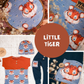 0.5m BIO French Terry Little Tiger *VORBESTELLUNG*
