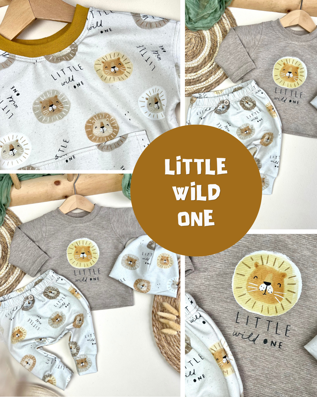 0.5m BIO French Terry Little Wild One *VORBESTELLUNG*