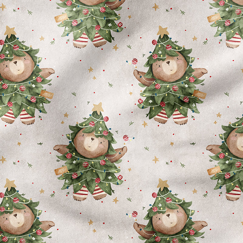 0.5m BIO French Terry Beary Christmas Tree *STOFFÜBERSICHT*