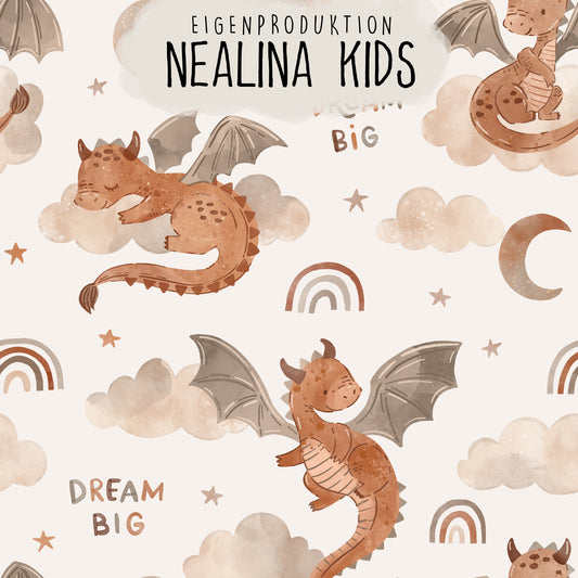 0.5m BIO French Terry Dream Big Dragon *STOFFÜBERSICHT*