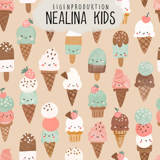 0.5m Biojersey Icecream oat