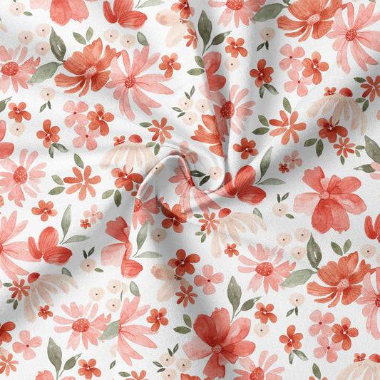 RESTSTÜCK 125cm Biojersey Mabel Flowers