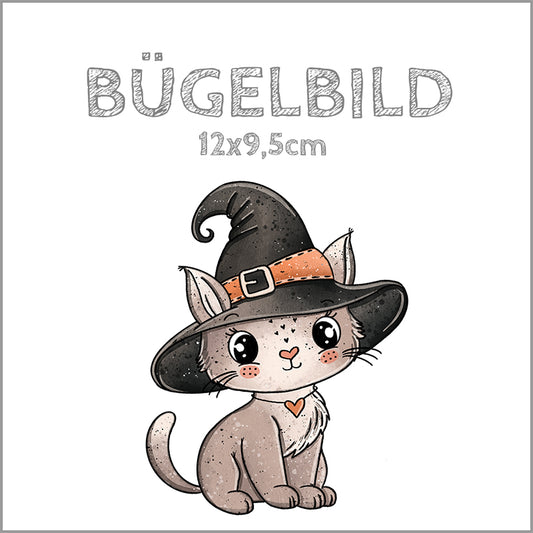 Bügelbild Magic Kitty | 12x9,5cm