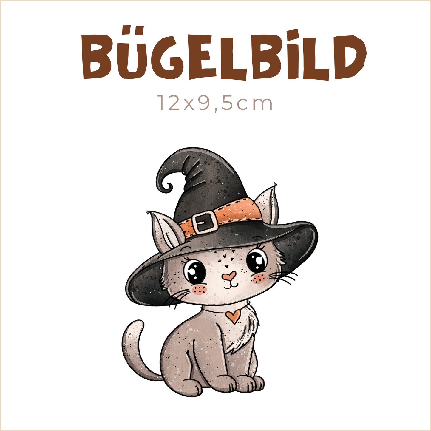 Bügelbild Magic Kitty | 12x9,5cm