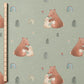 0.5m BIO French Terry Mama Bär mint *VORBESTELLUNG*