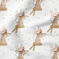 0.5m BIO French Terry Merry Deer white *STOFFÜBERSICHT*