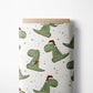 0.5m French Terry Merry Rex-Mas natur
