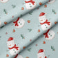 0.5m BIO Ribjersey Merry Snowman