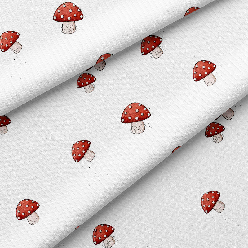0.5m BIO Ribjersey Mini-Mushroom