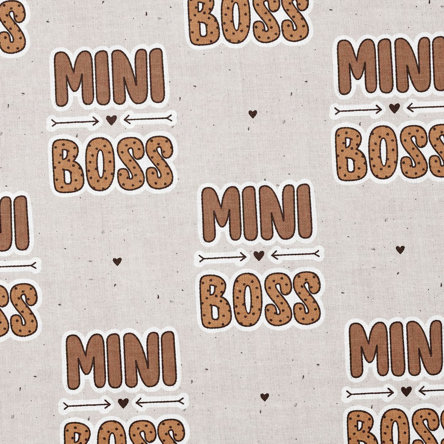 0.5m Baumwolle Mini Boss *VORBESTELLUNG: Lieferzeit 4-6 Wochen*
