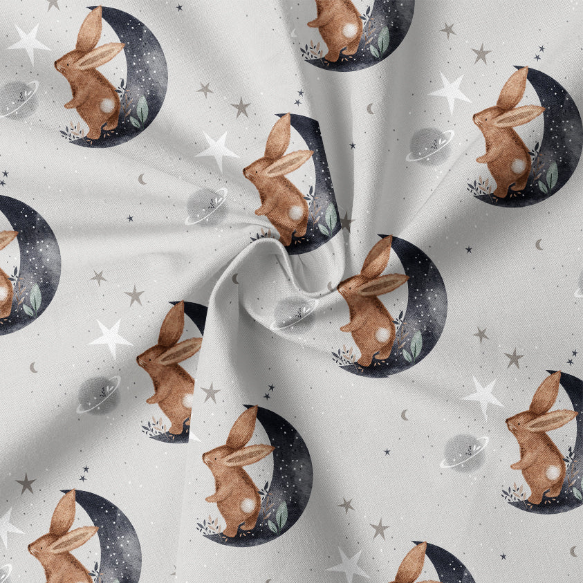 0.5m BIO French Terry Mond-Hase Gray