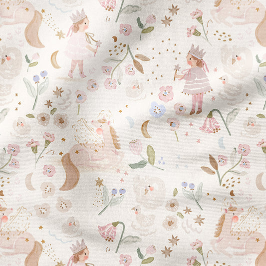0.5m BIO French Terry Mondprinzessin *VORBESTELLUNG - Lieferzeit 4-6 Wochen*