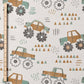 0.5m BIO French Terry Monster Truck cream
