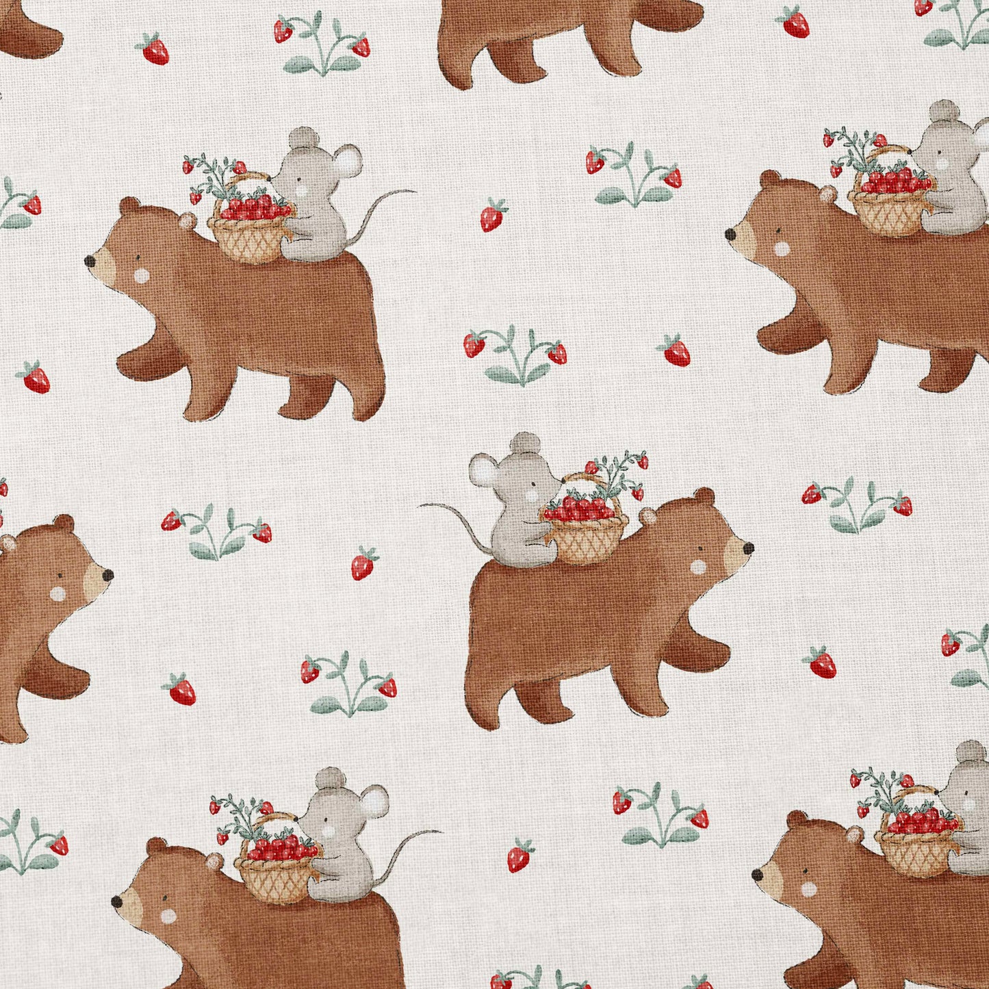 0.5m Baumwolle My Beary Berry Friend