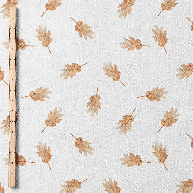 RESTSTÜCK 75cm BIO French Terry Oak white