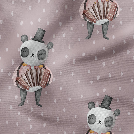 0.5m BIO French Terry Panda Music *VORBESTELLUNG*