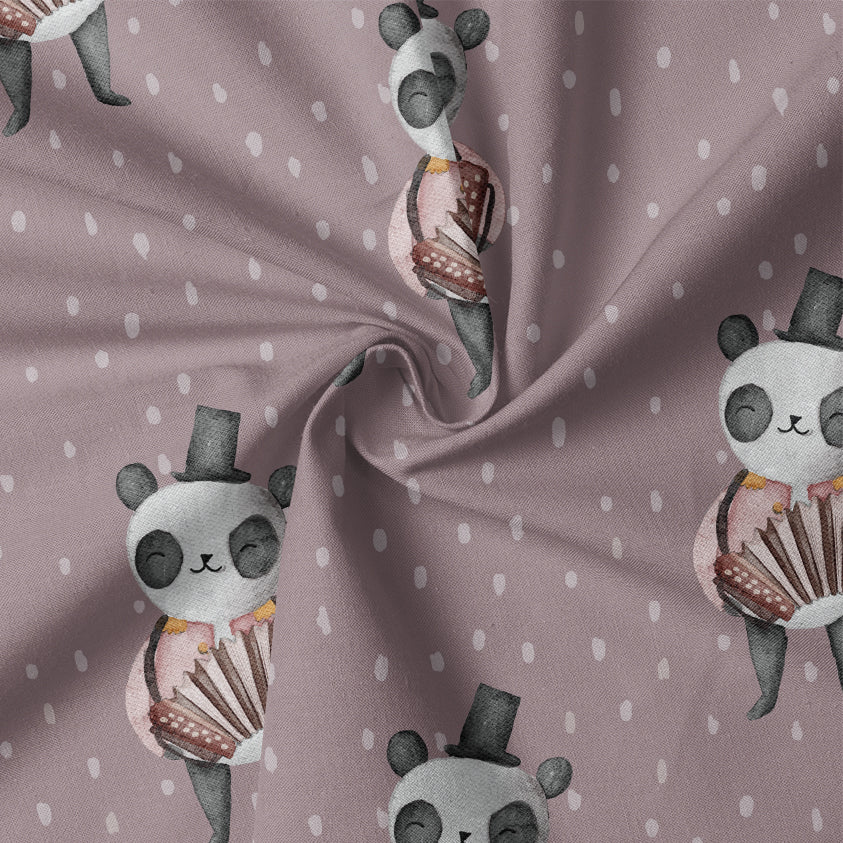 0.5m BIO French Terry Panda Music *VORBESTELLUNG*