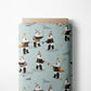 0.5m BIO French Terry Panda-Party chalk *VORBESTELLUNG* Lieferzeit 4-7 Wochen*