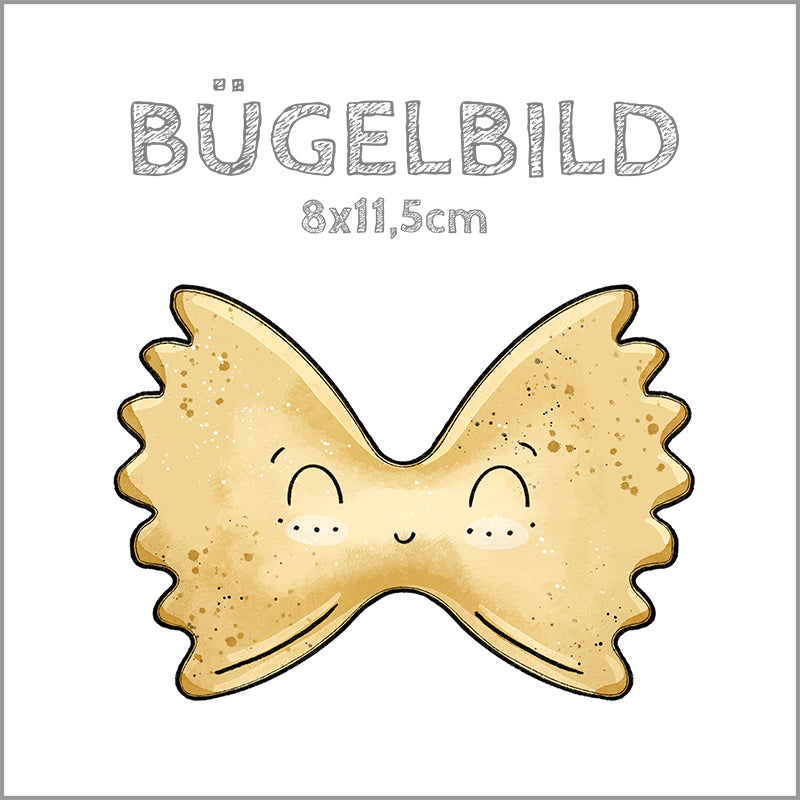 Bügelbild Pasta | 8x11,5cm