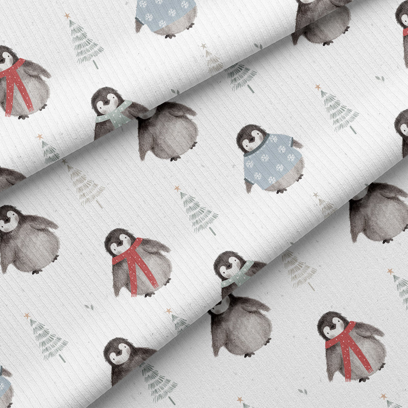 0.5m BIO Rippjersey Pinguin Gigi merry *VORBESTELLUNG* Lieferzeit 4-7 Wochen*