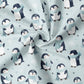0.5m BIO French Terry Pinguin ice