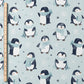0.5m BIO French Terry Pinguin ice