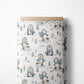 0.5m BIO French Terry Eis-Pinguine