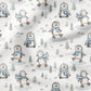 0.5m BIO French Terry Eis-Pinguine