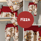 0.5m Baumwolle Pizza *VORBESTELLUNG: Lieferzeit 4-6 Wochen*