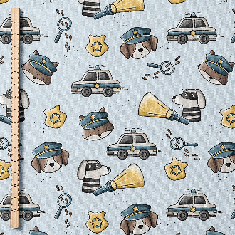 0.5m Biojersey Police-Time