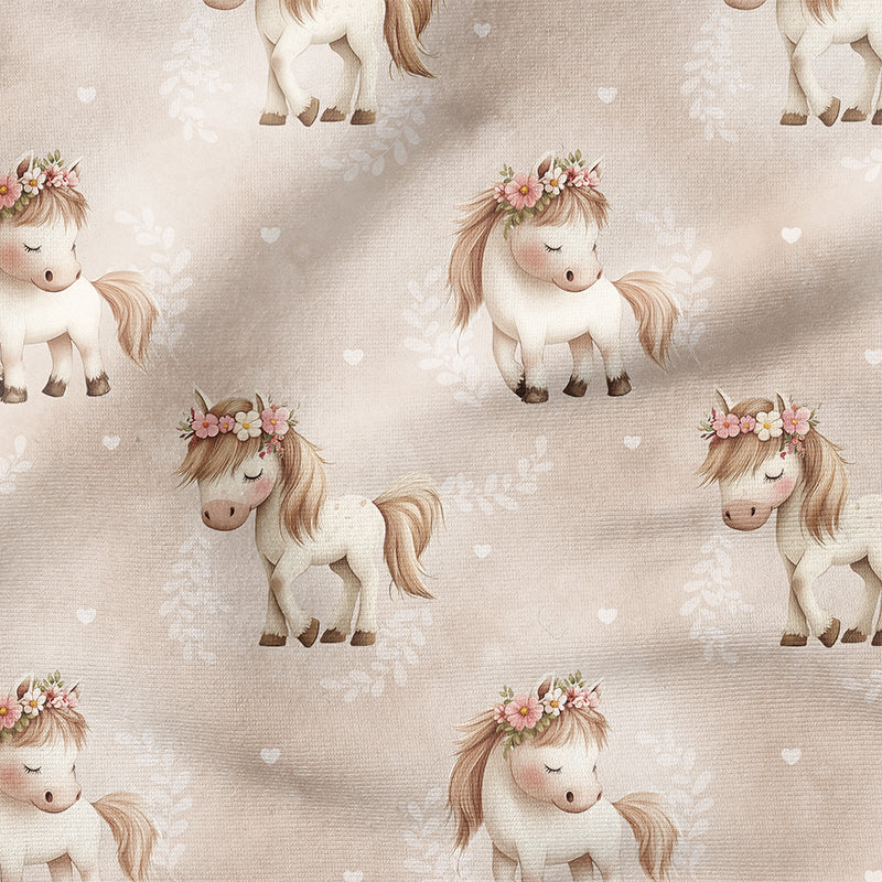 0.5m BIO French Terry Pony Rosalie *VORBESTELLUNG - Lieferzeit 4-6 Wochen*