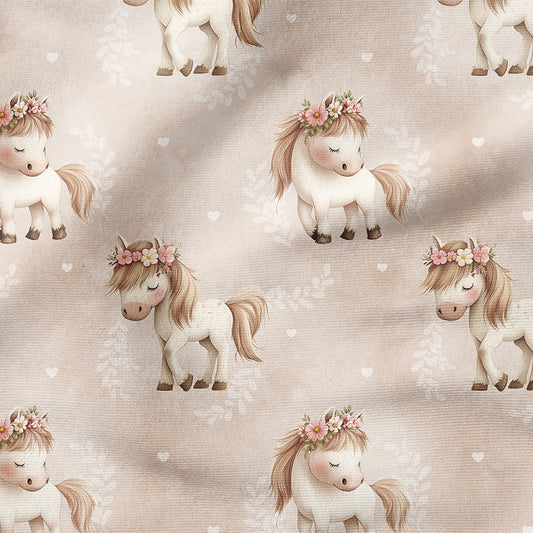 0.5m BIO French Terry Pony Rosalie *VORBESTELLUNG - Lieferzeit 4-6 Wochen*