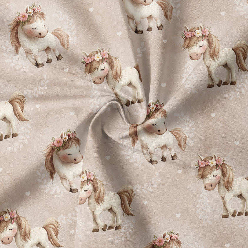 0.5m BIO French Terry Pony Rosalie *VORBESTELLUNG - Lieferzeit 4-6 Wochen*