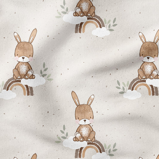 0.5m BIO French Terry Rainbow Rabbit *STOFFÜBERSICHT*